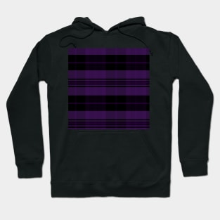 Gothic Aesthetic Arable 2 Hand Drawn Textured Plaid Pattern Hoodie